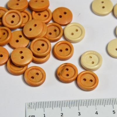 Holzknopf | natur hell | 20"